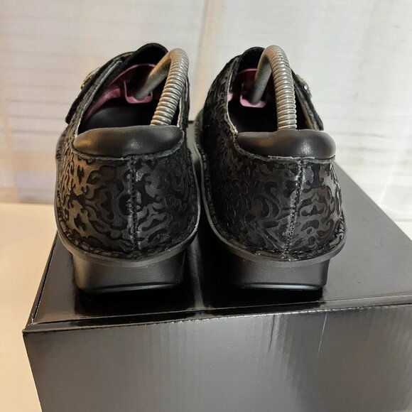 Alegria Brenna Aristoclass Clogs Womens Size 38 Black Slip On Comfort Shoe‎ EUC! - Picture 5 of 10